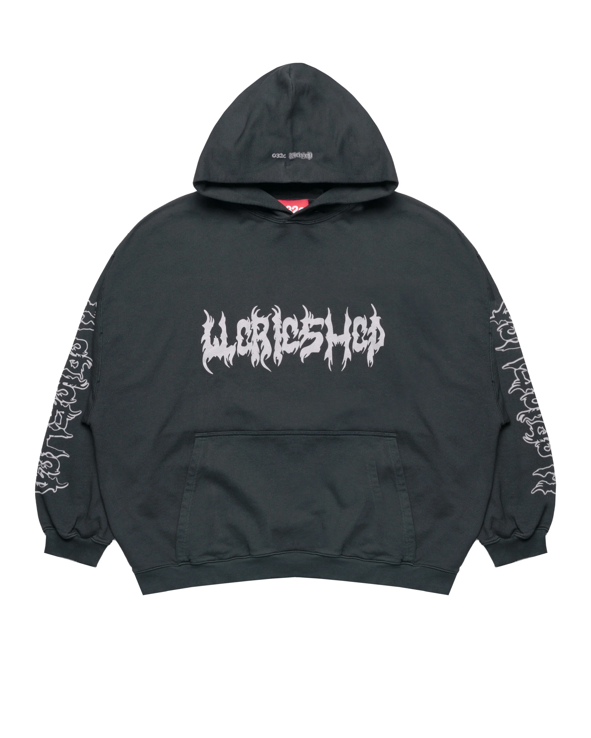 032c ''FAITHLESS'' OVERSIZED HOODIE