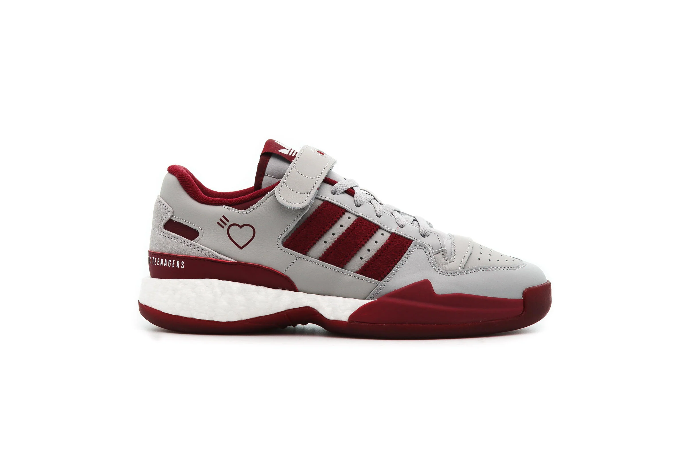 adidas Originals x HUMAN MADE FORUM LOW "BURGUNDY"