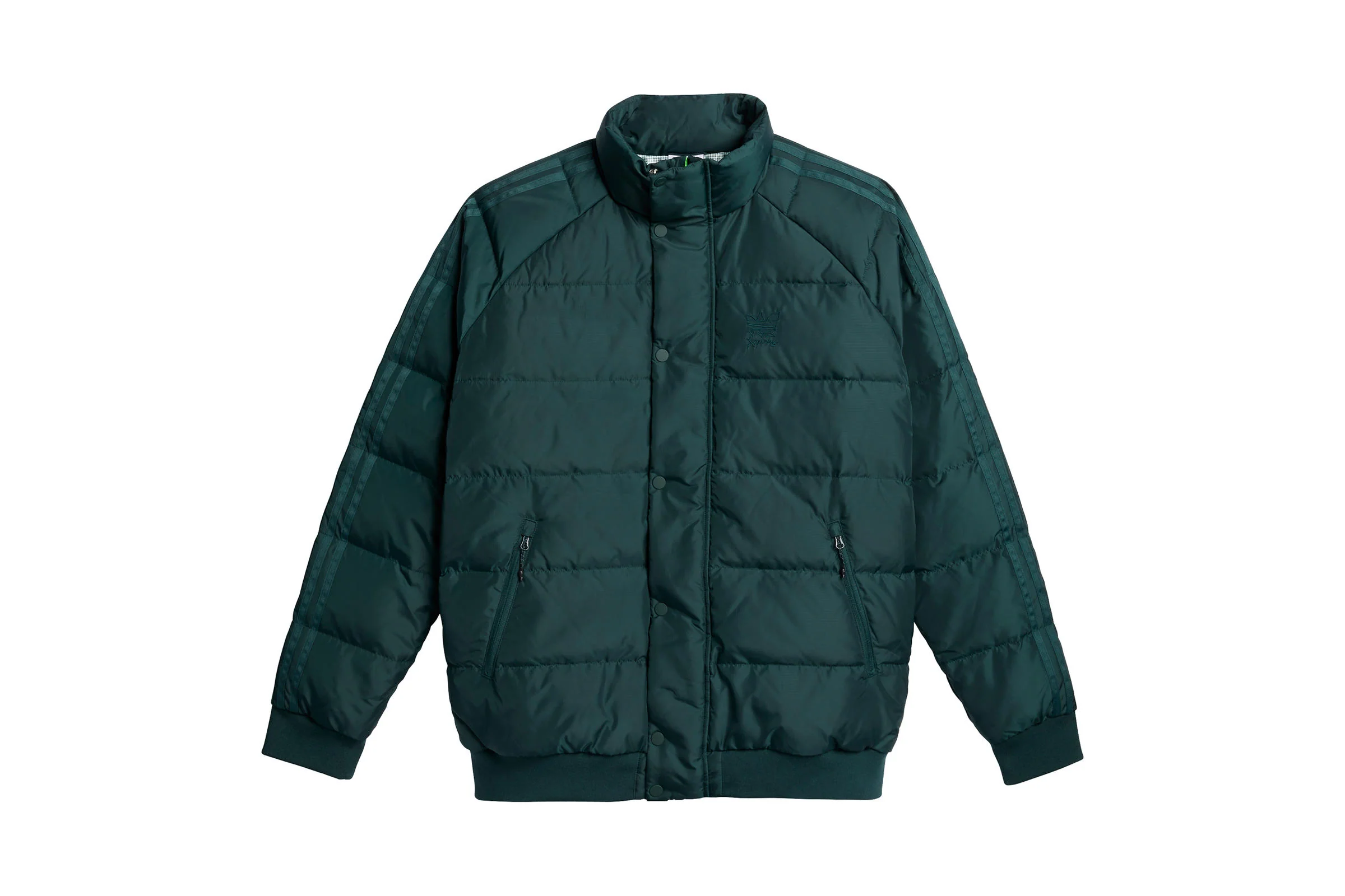 adidas Originals x JONAH  HILL PUFFER JACKET "MINERAL GREEN"