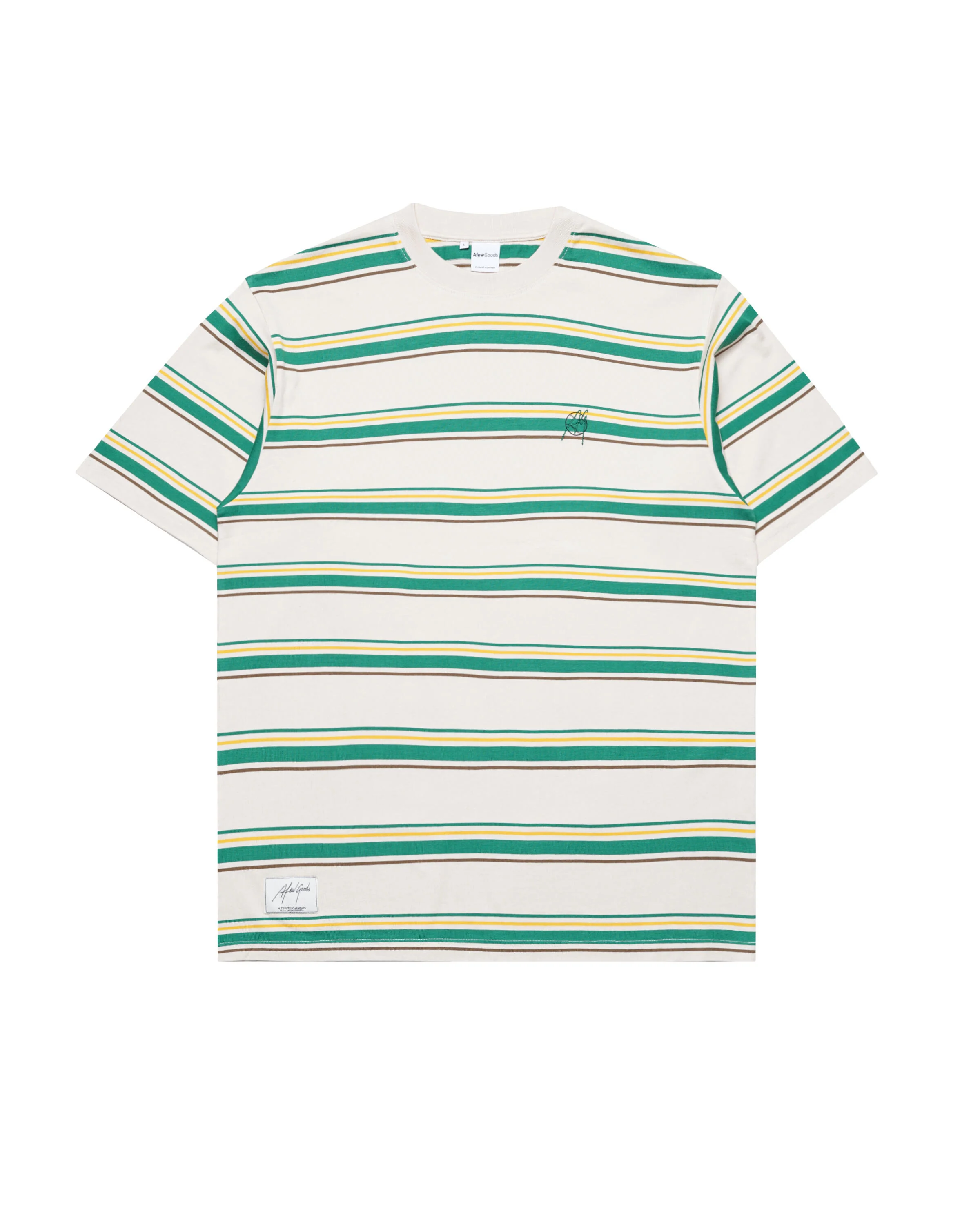 Afew Goods Ballpark VINTAGE STRIPED TEE