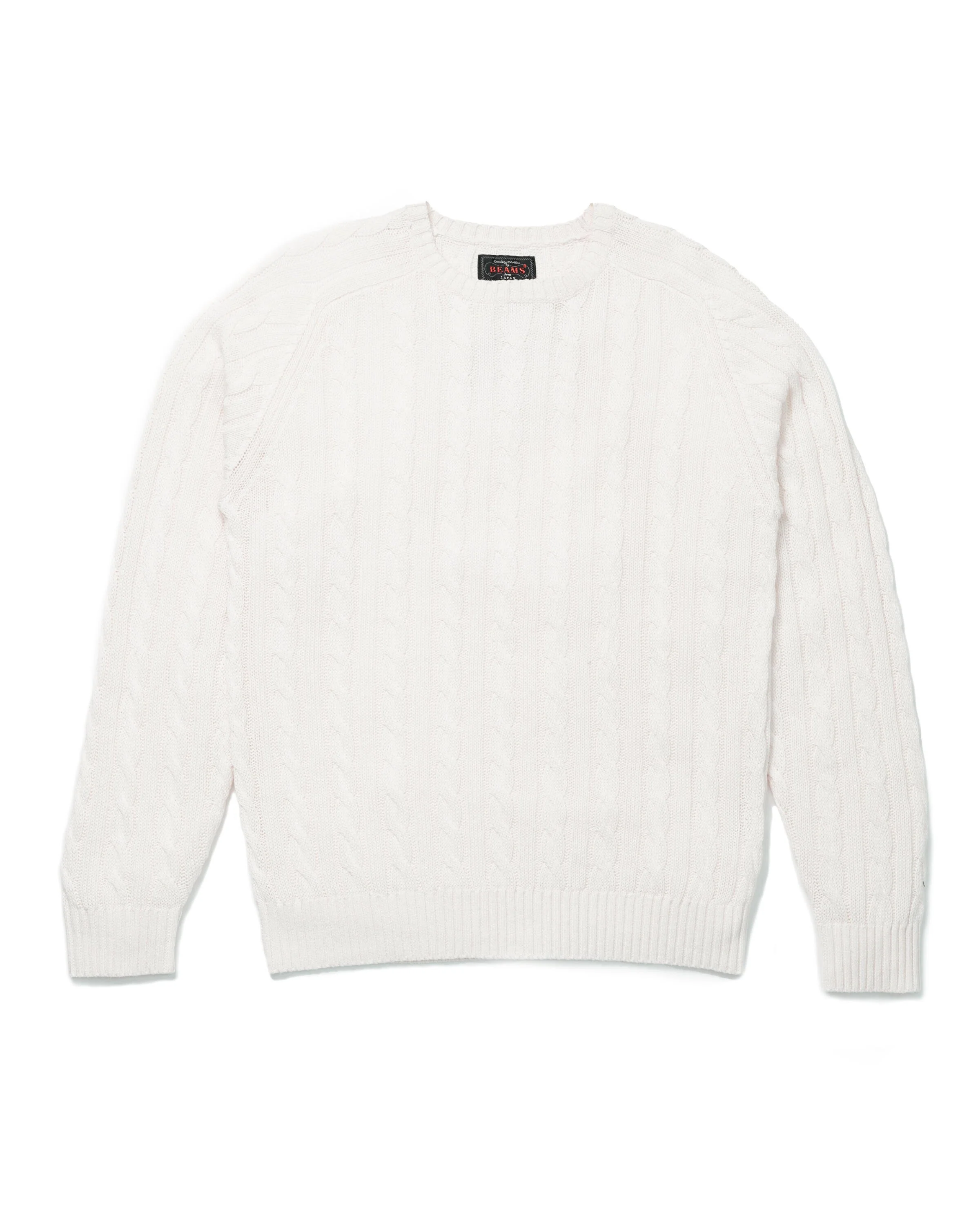 Beams+ Crew Cable Cotton Linen