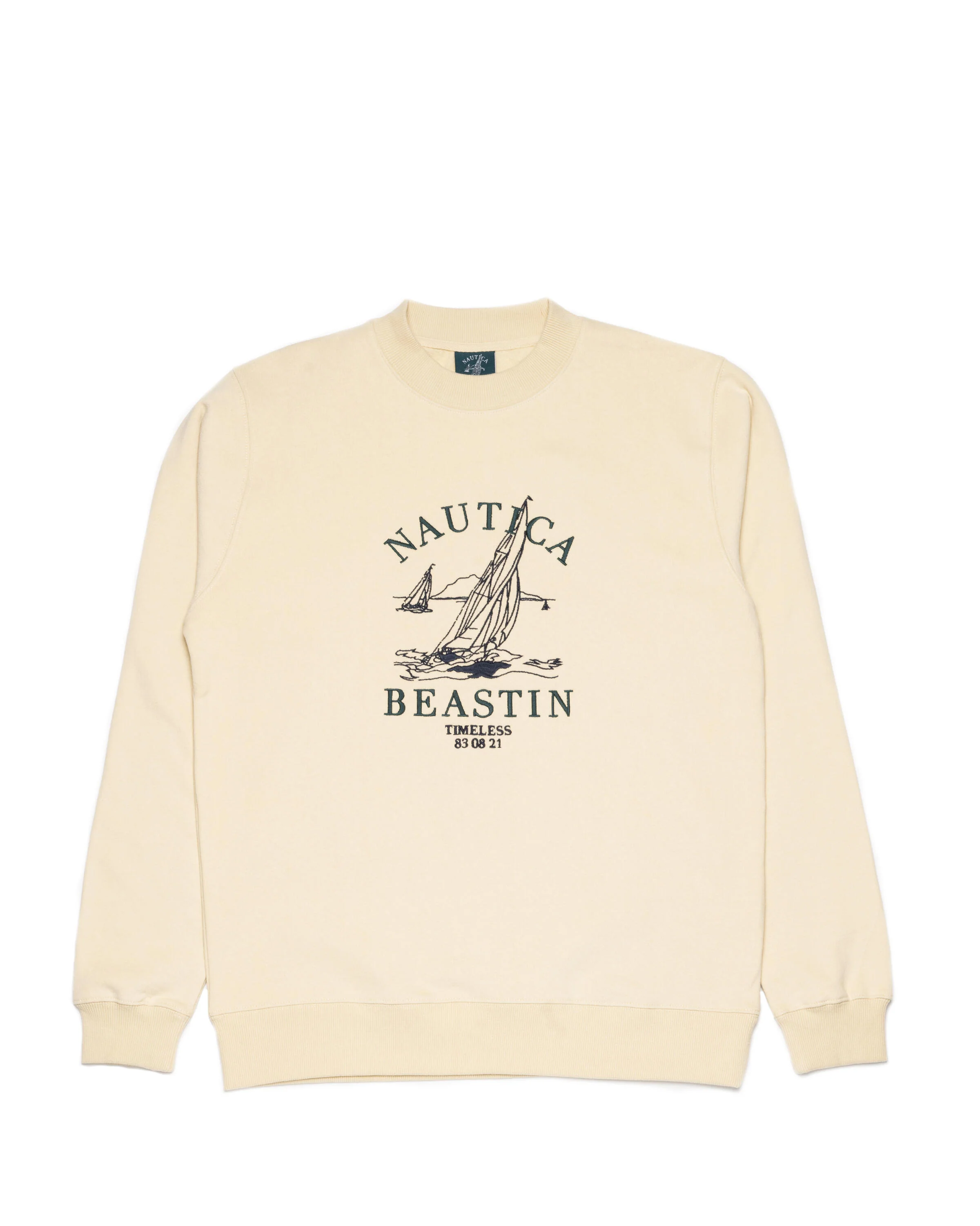 Beastin x Nautica Timeless Mock Neck Crewneck