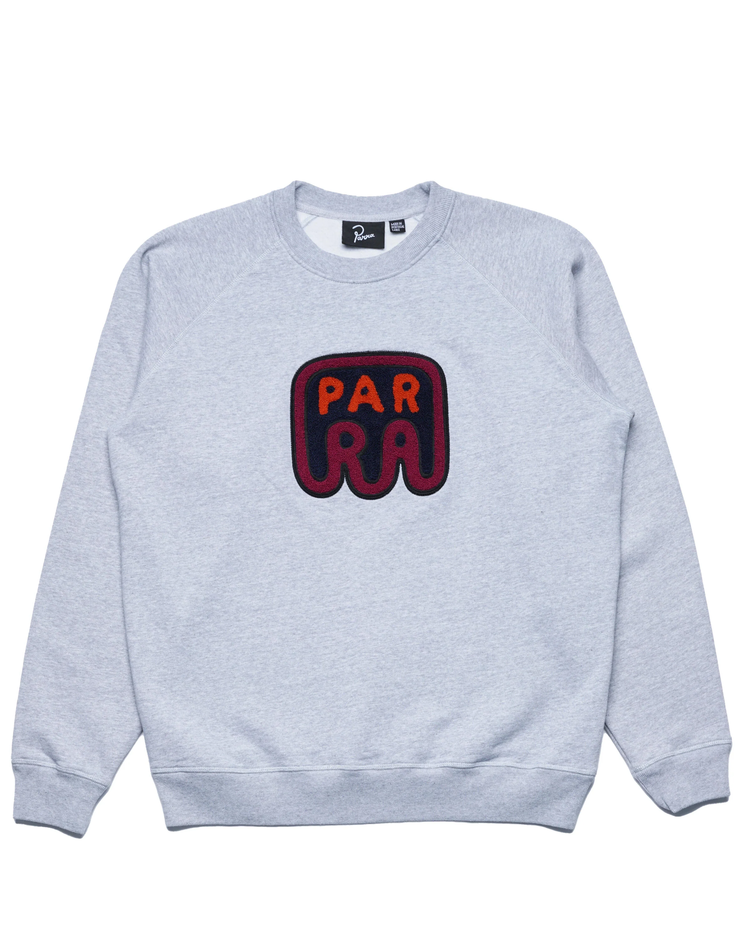 by Parra fast food logo crew neck sweatshirt