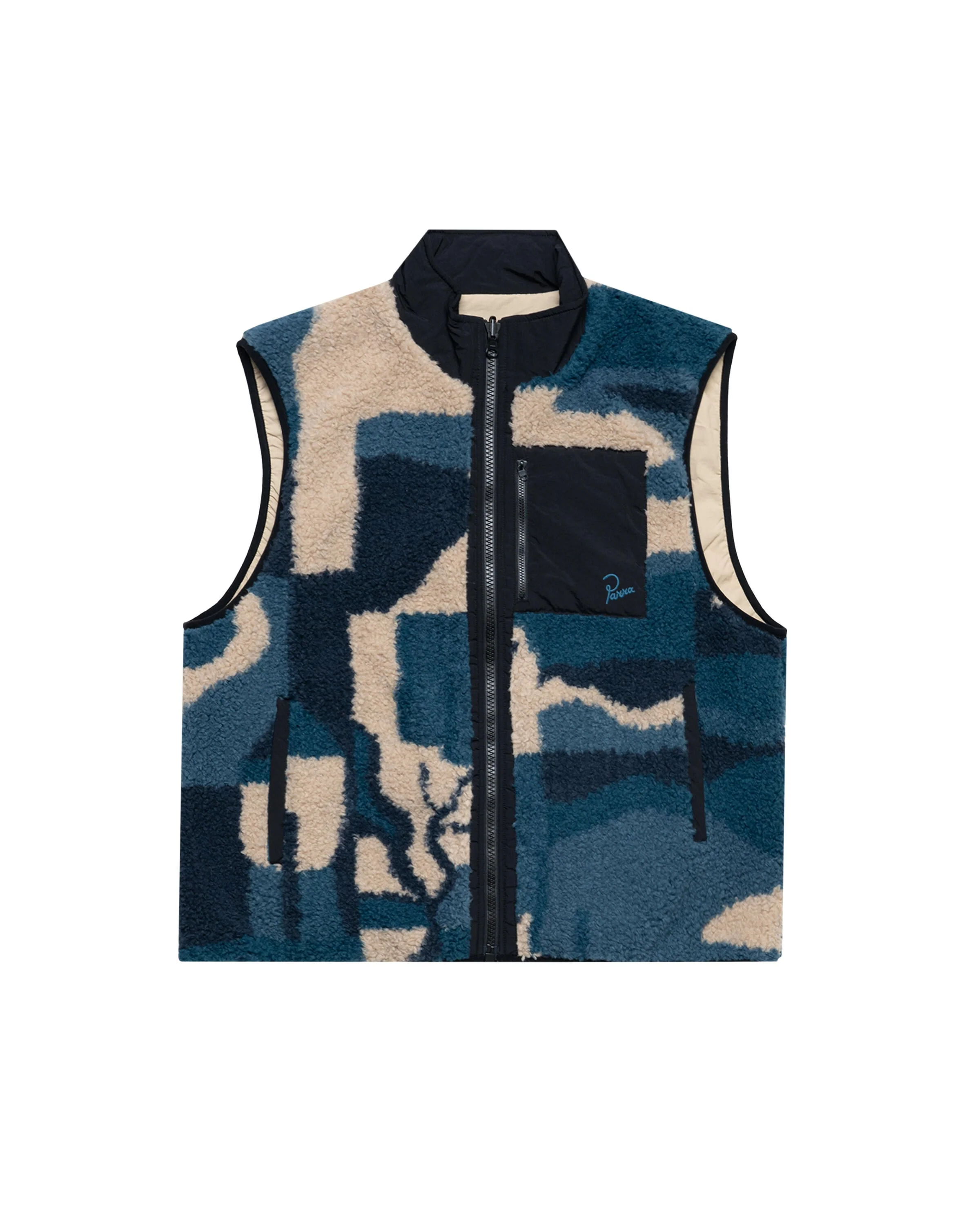 by Parra Infinite bird reversible vest