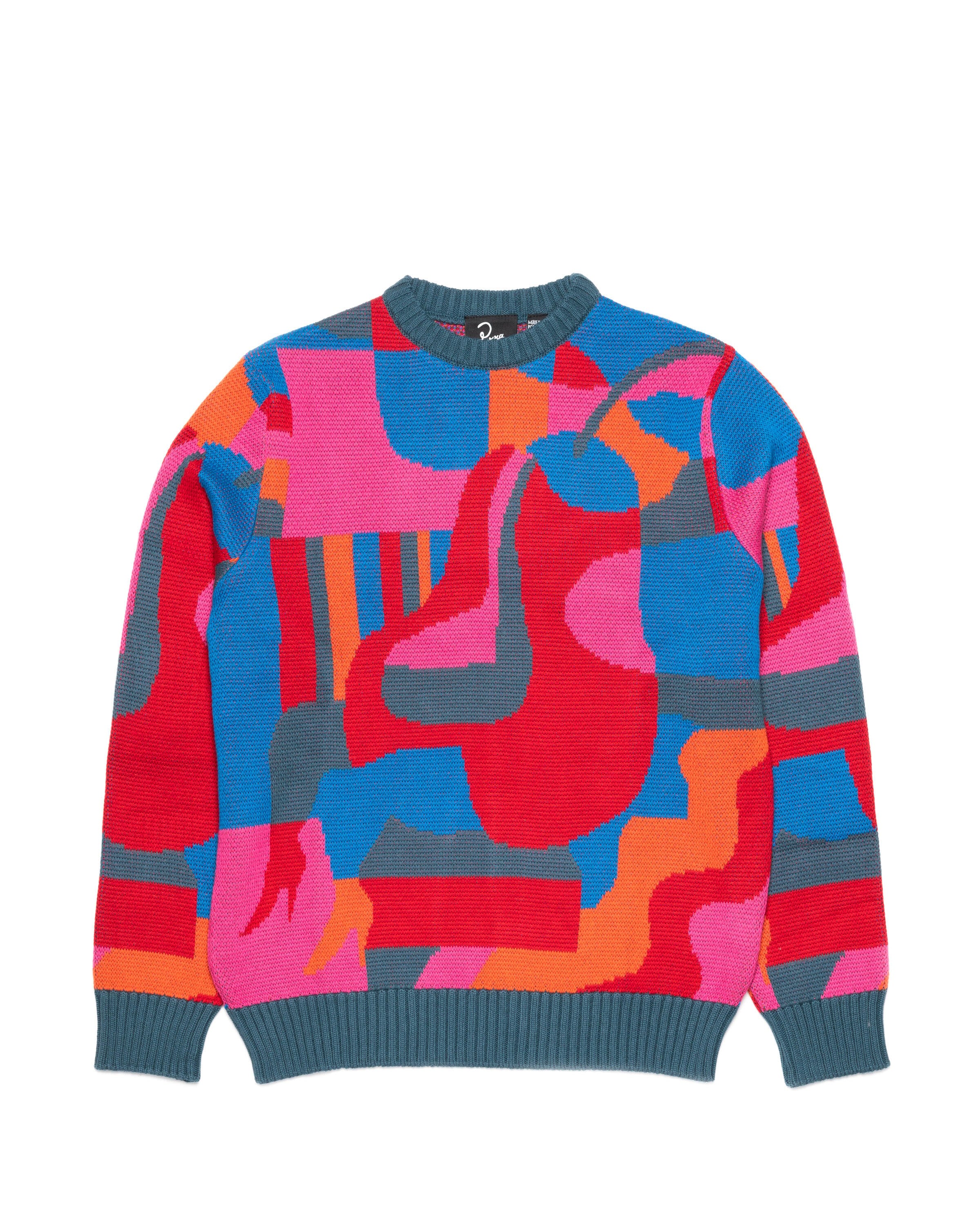 by Parra sitting pear pattern knitted pullover
