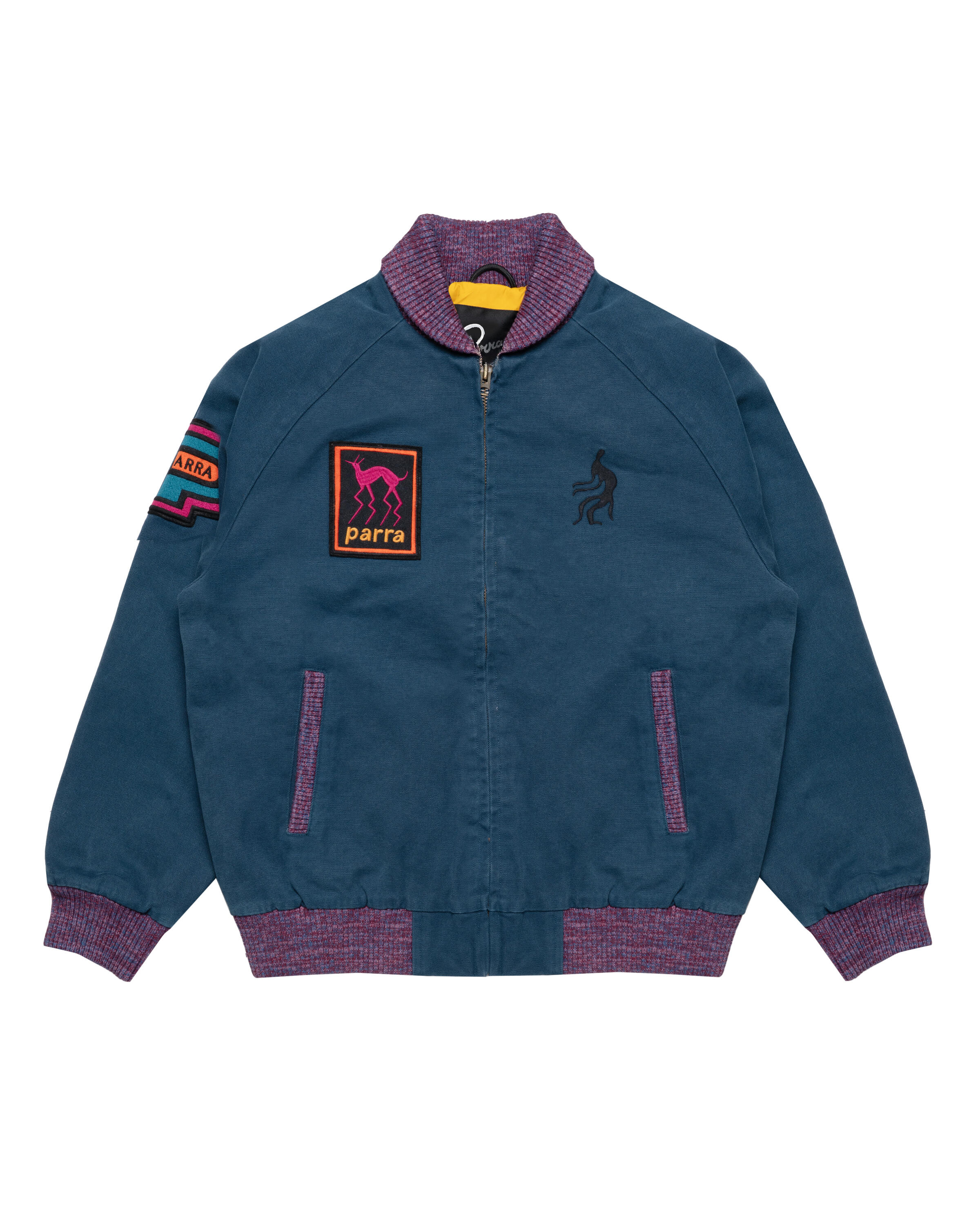 by Parra Skull stalker varsity jacket