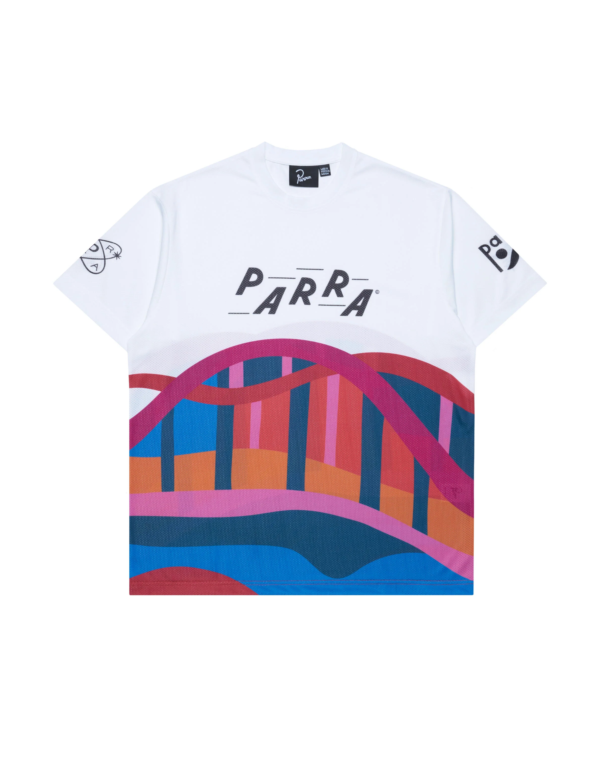 by Parra sports bridge mesh t-shirt