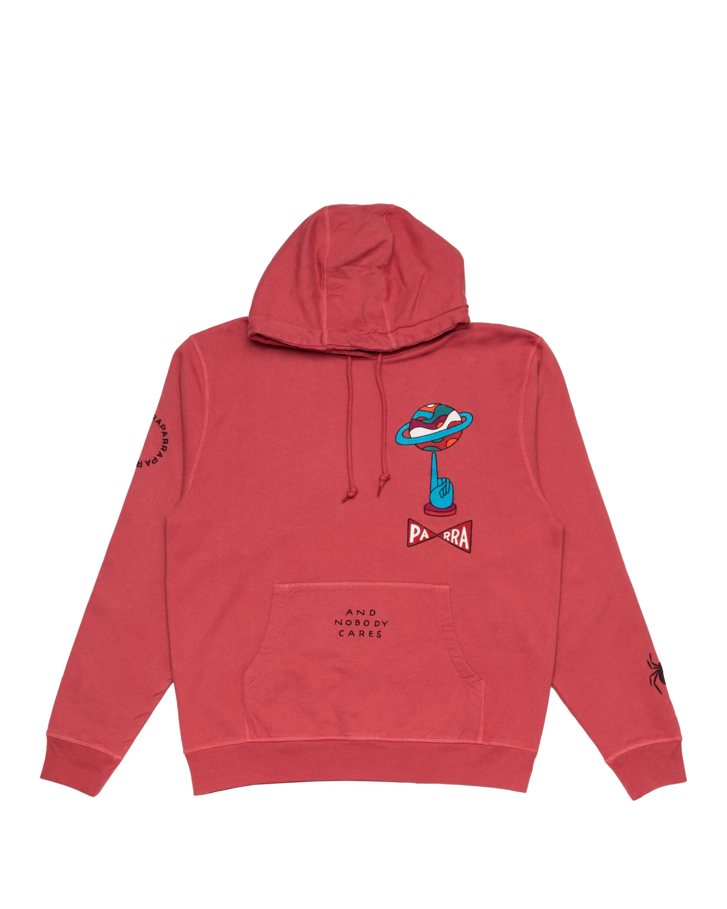 by parra world balance hooded sweatshirt