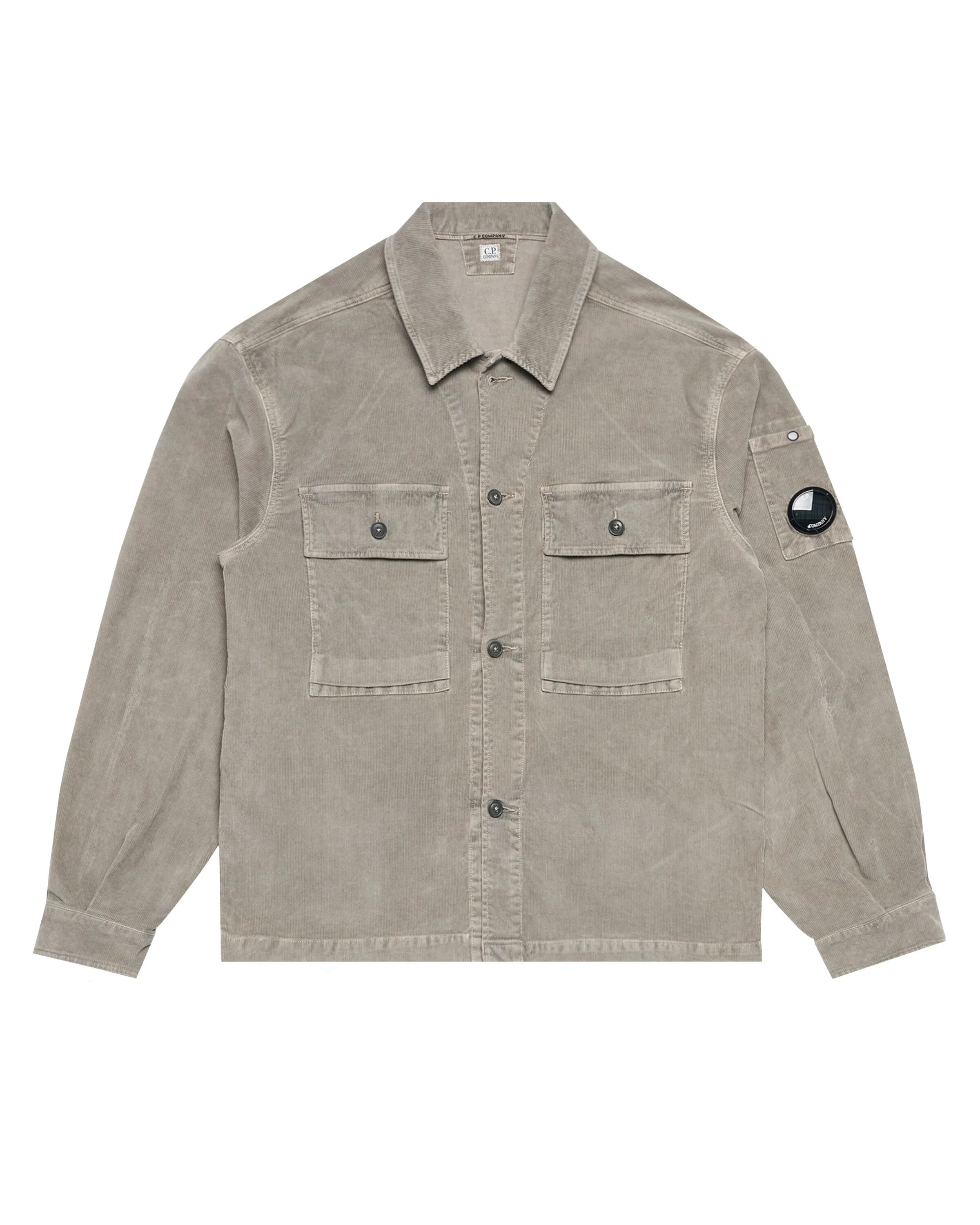 C.P. Company CORDUROY BUTTONED UTILITY OVERSHIRT