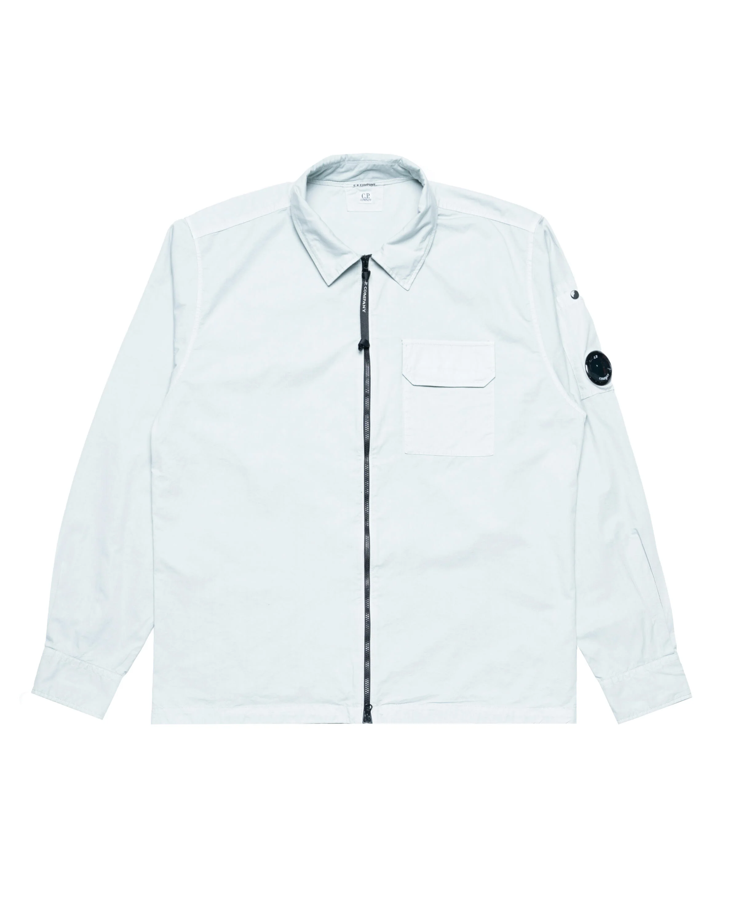 C.P. Company ORGANIC GABARDINE FULL ZIP OVERSHIRT