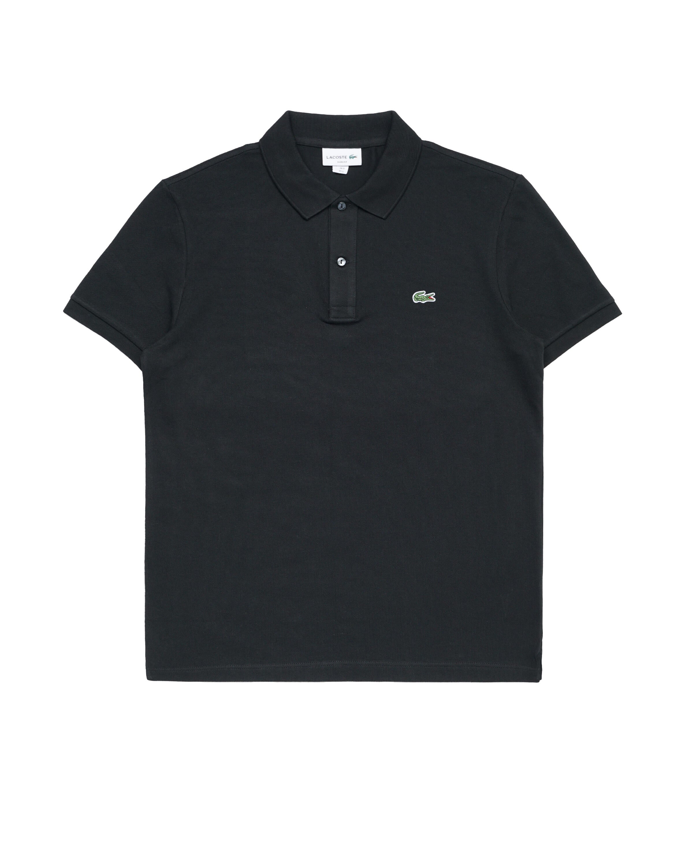 LACOSTE SHORT SLEEVED RIBBED COLLAR SHIRT