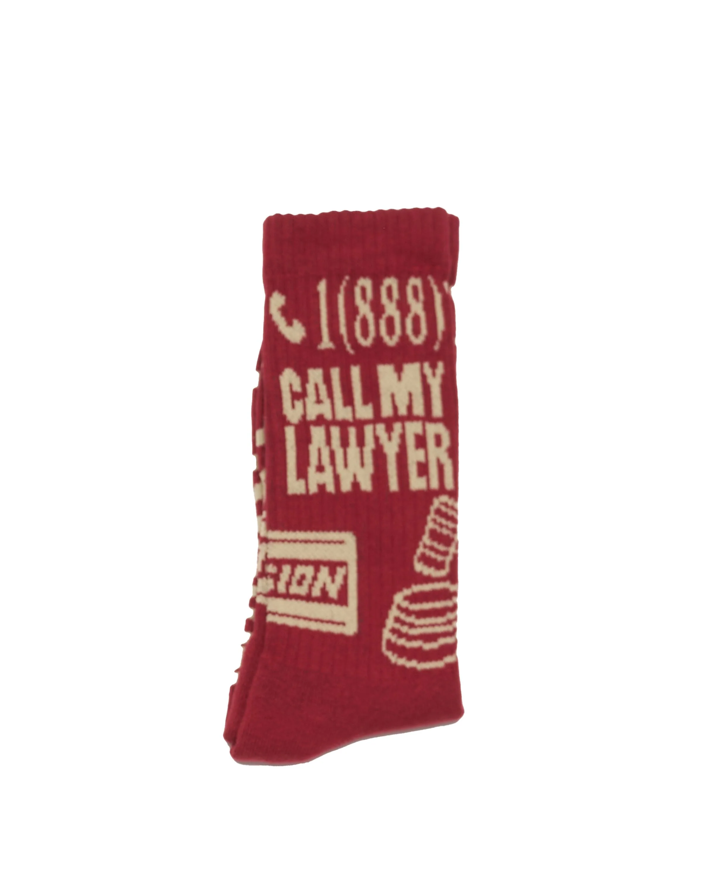 Market CALL MY LAWYER SOCKS