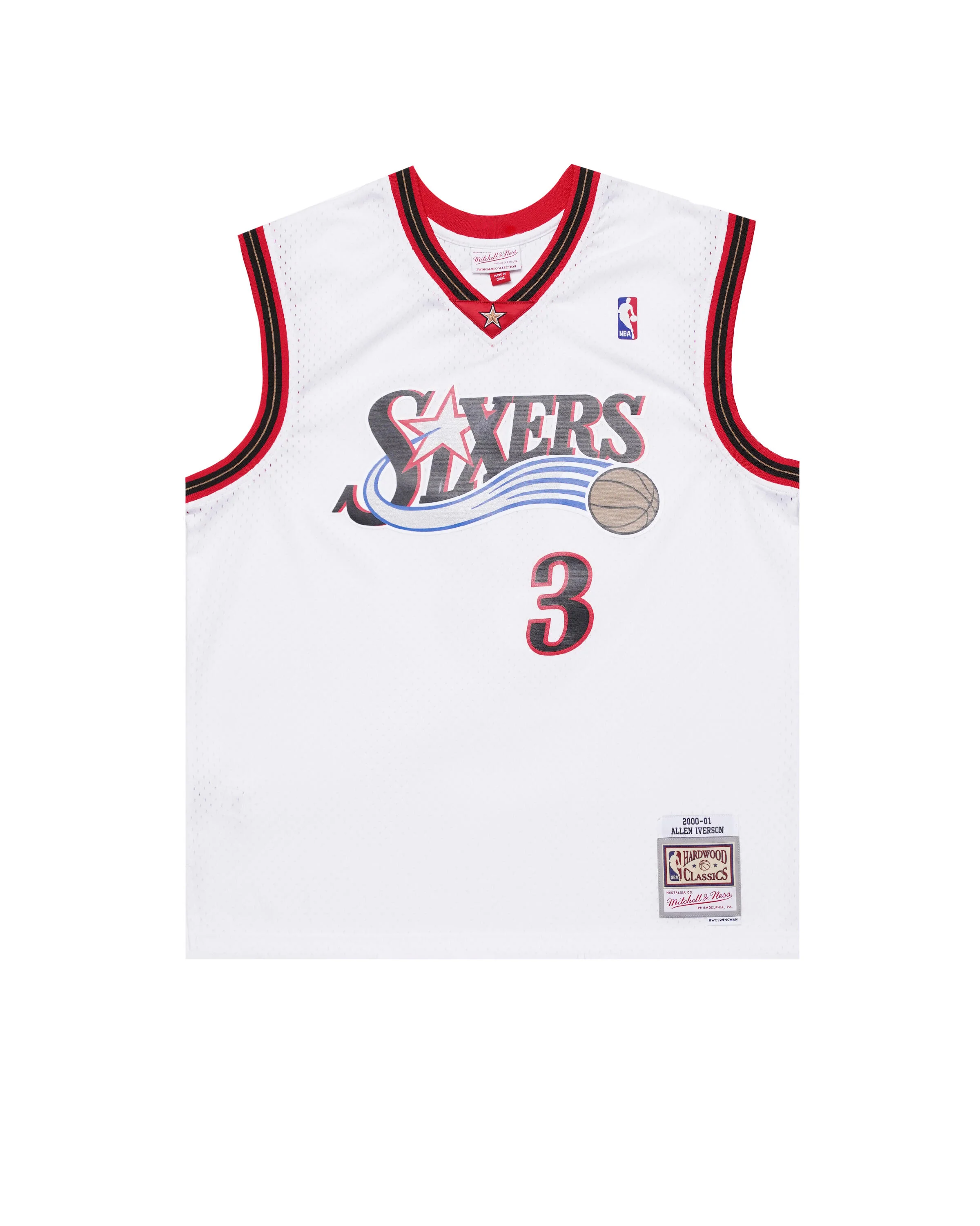 Mitchell & Ness NBA SWINGMAN JERSEY 2.0 - PHILADELPHIA 76ERS 'ALLEN IVERSON'