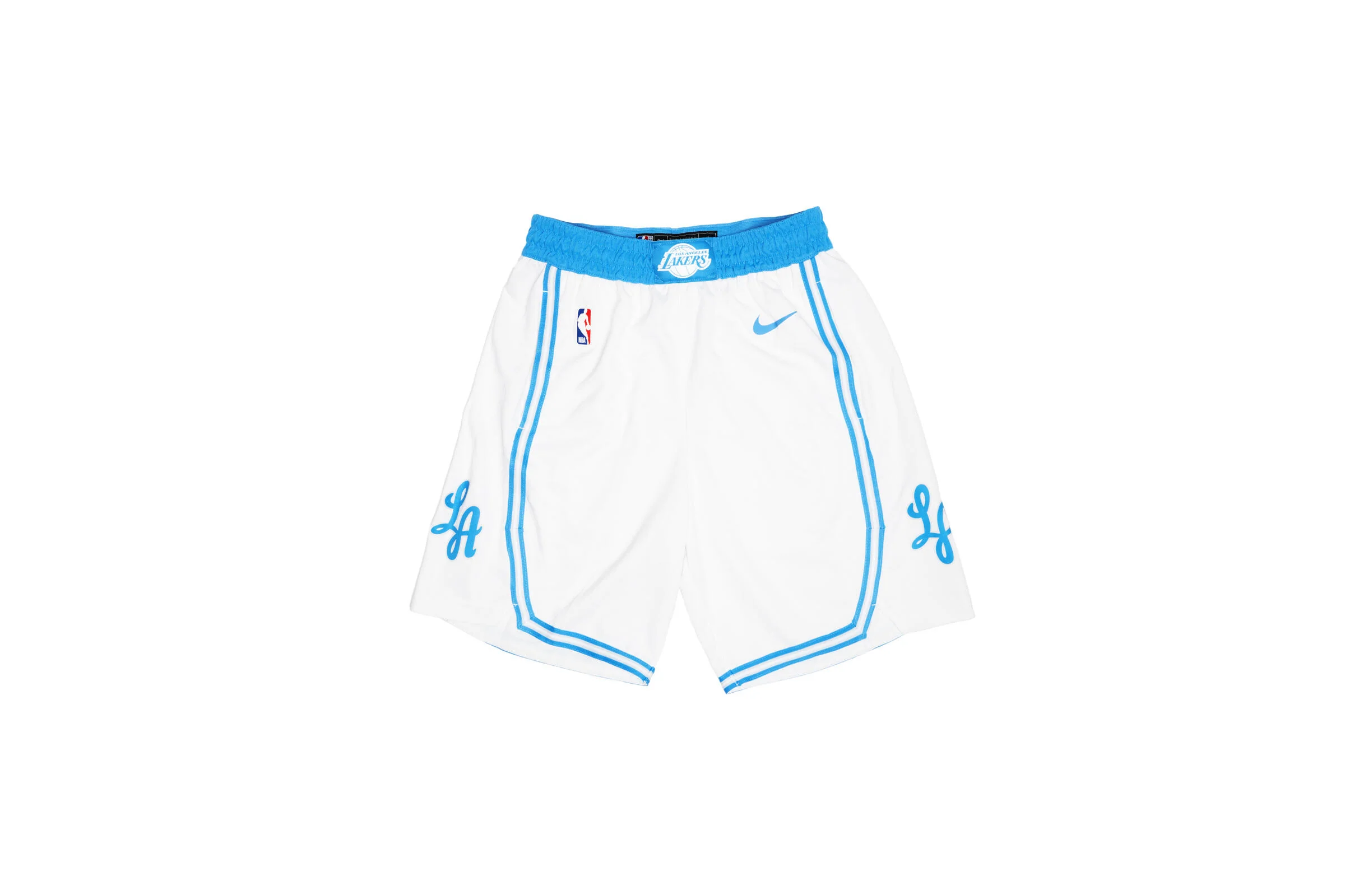 Nike LA LAKERS SHORT "WHITE"