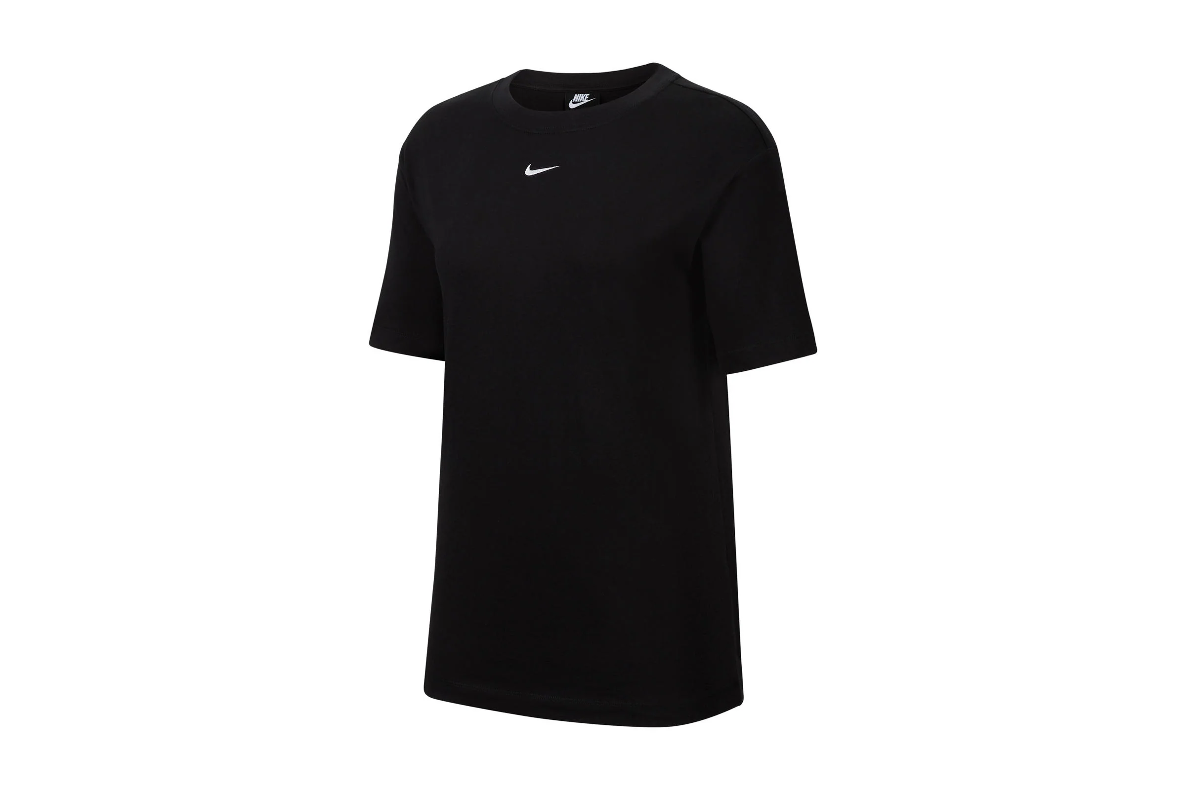 Nike WMNS ESSENTIALS SOLO SWOOSH TEE "BLACK"