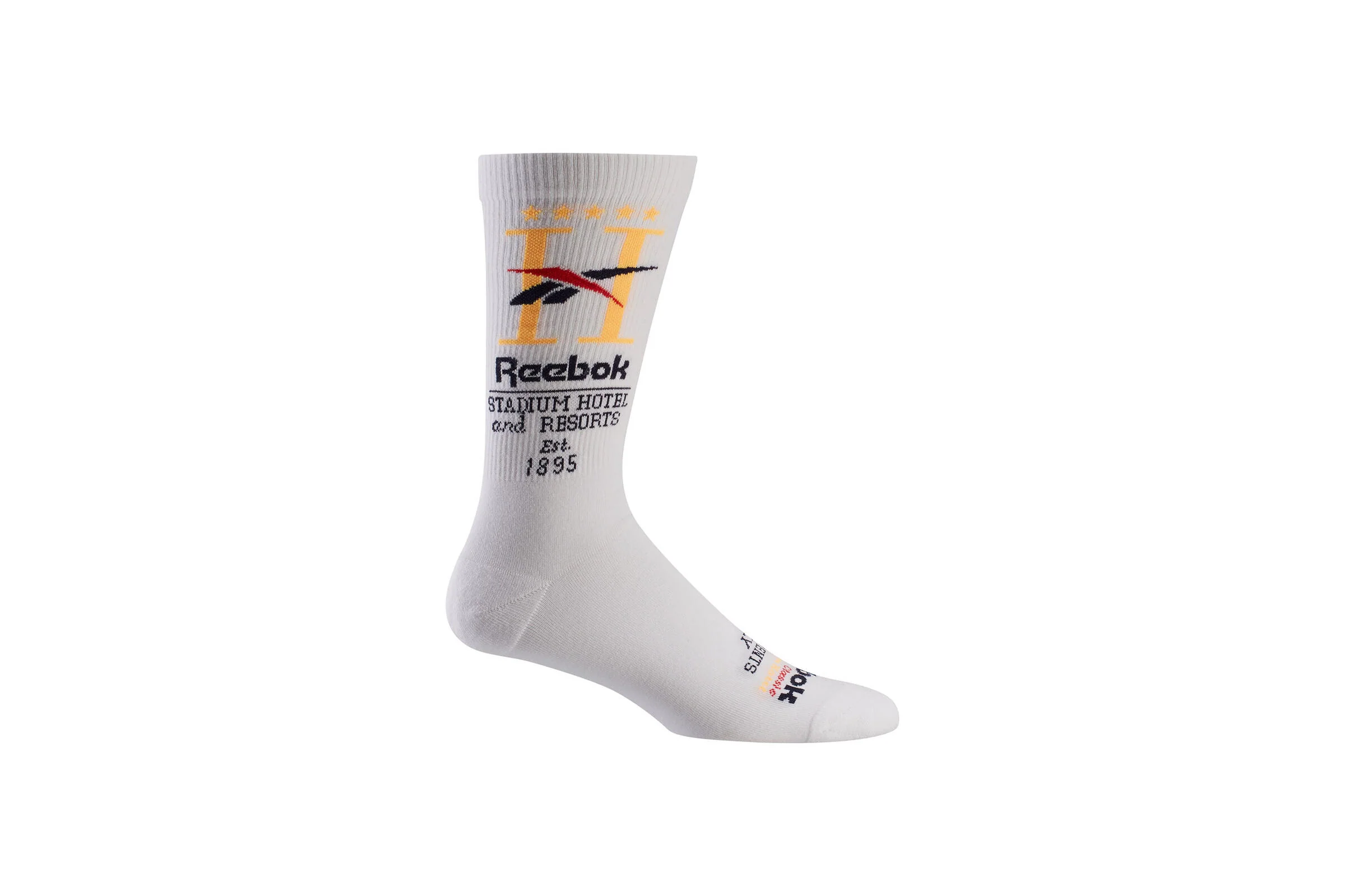 Reebok CL HOTEL SOCK "WHITE"