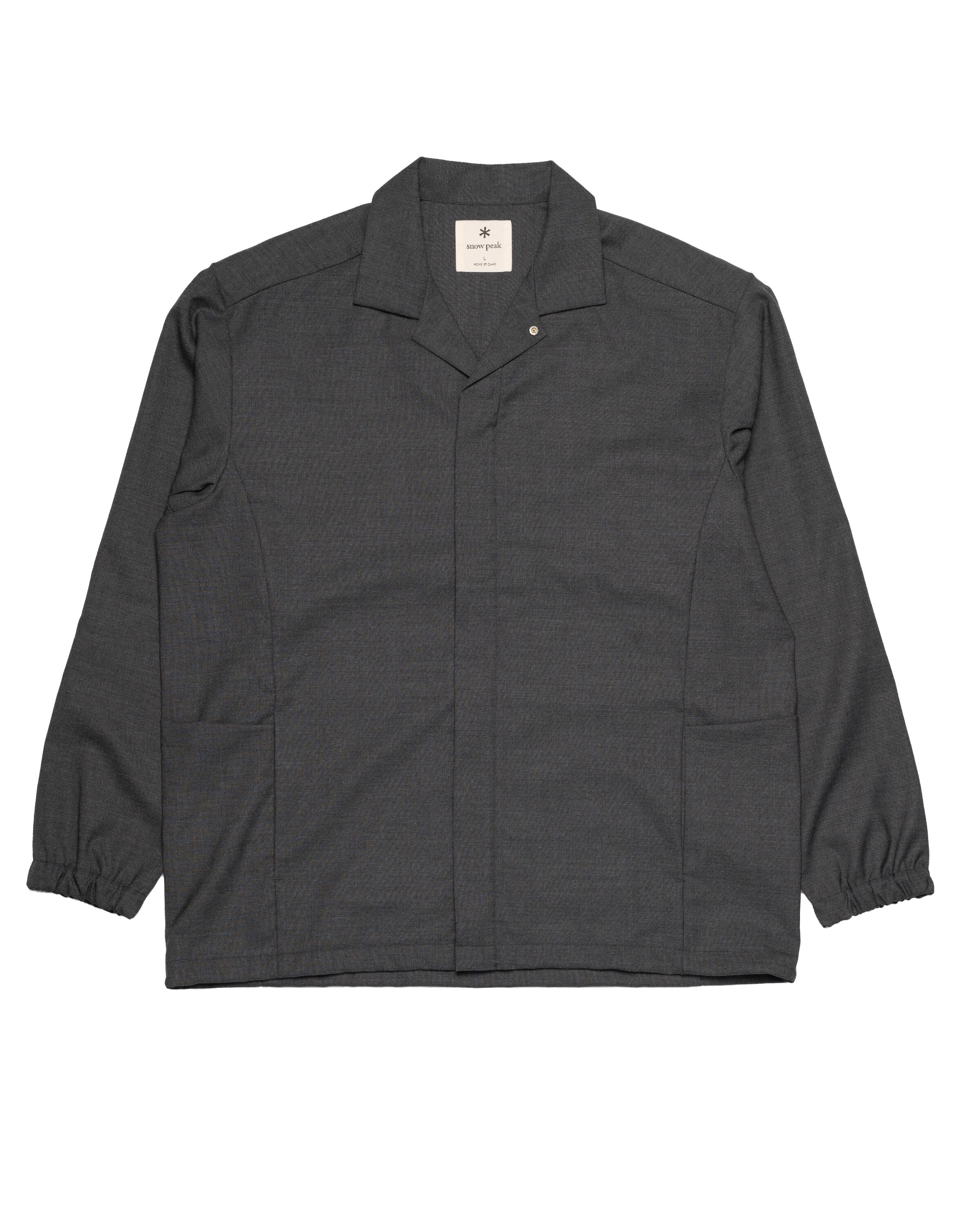 SNOW PEAK Hybrid Wool Shirt