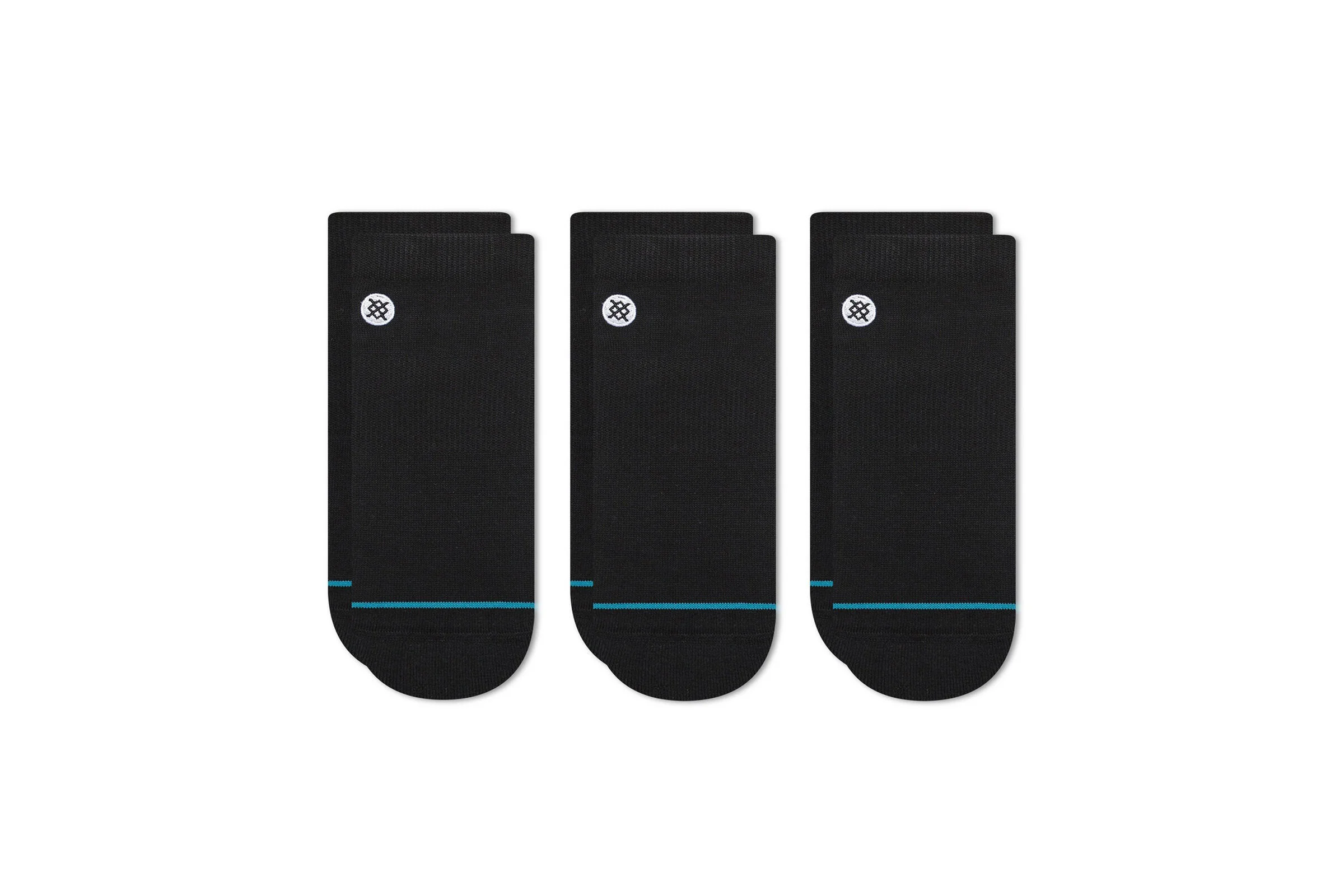 Stance UNCOMMON SOLIDS LOW 3PACK "BLACK"