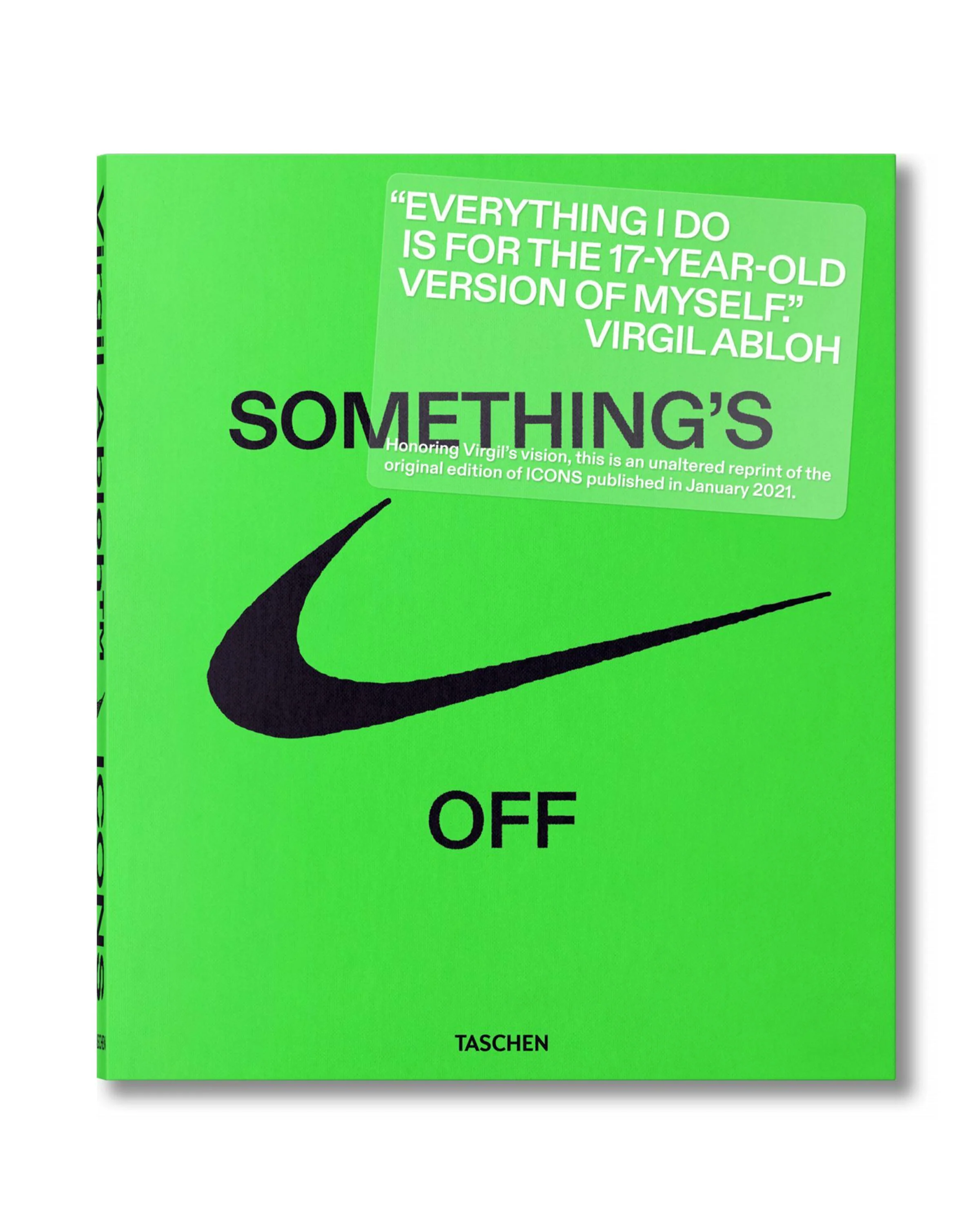 TASCHEN Verlag Virgil Abloh. Nike. ICONS