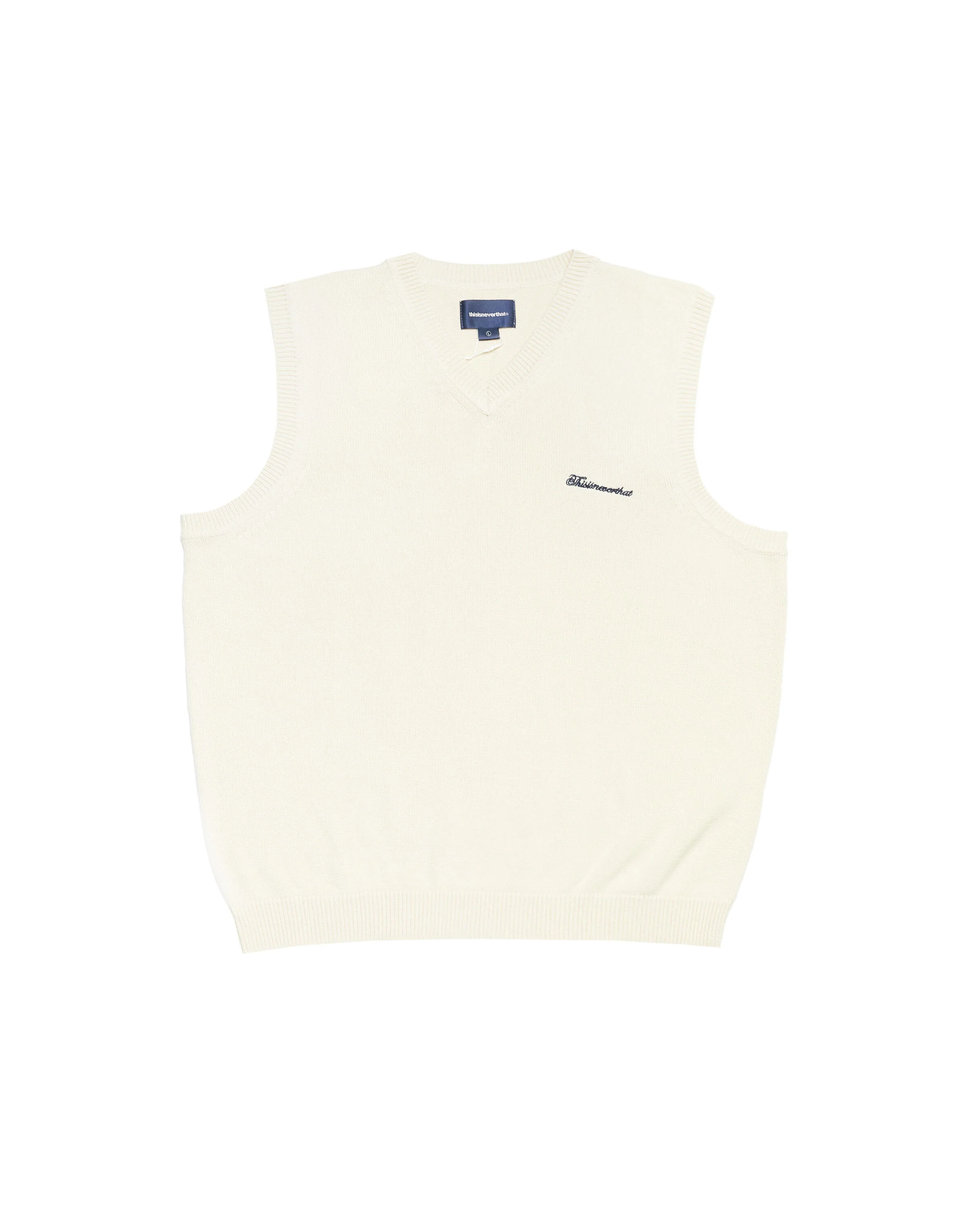 thisisneverthat Script Logo Knit Vest