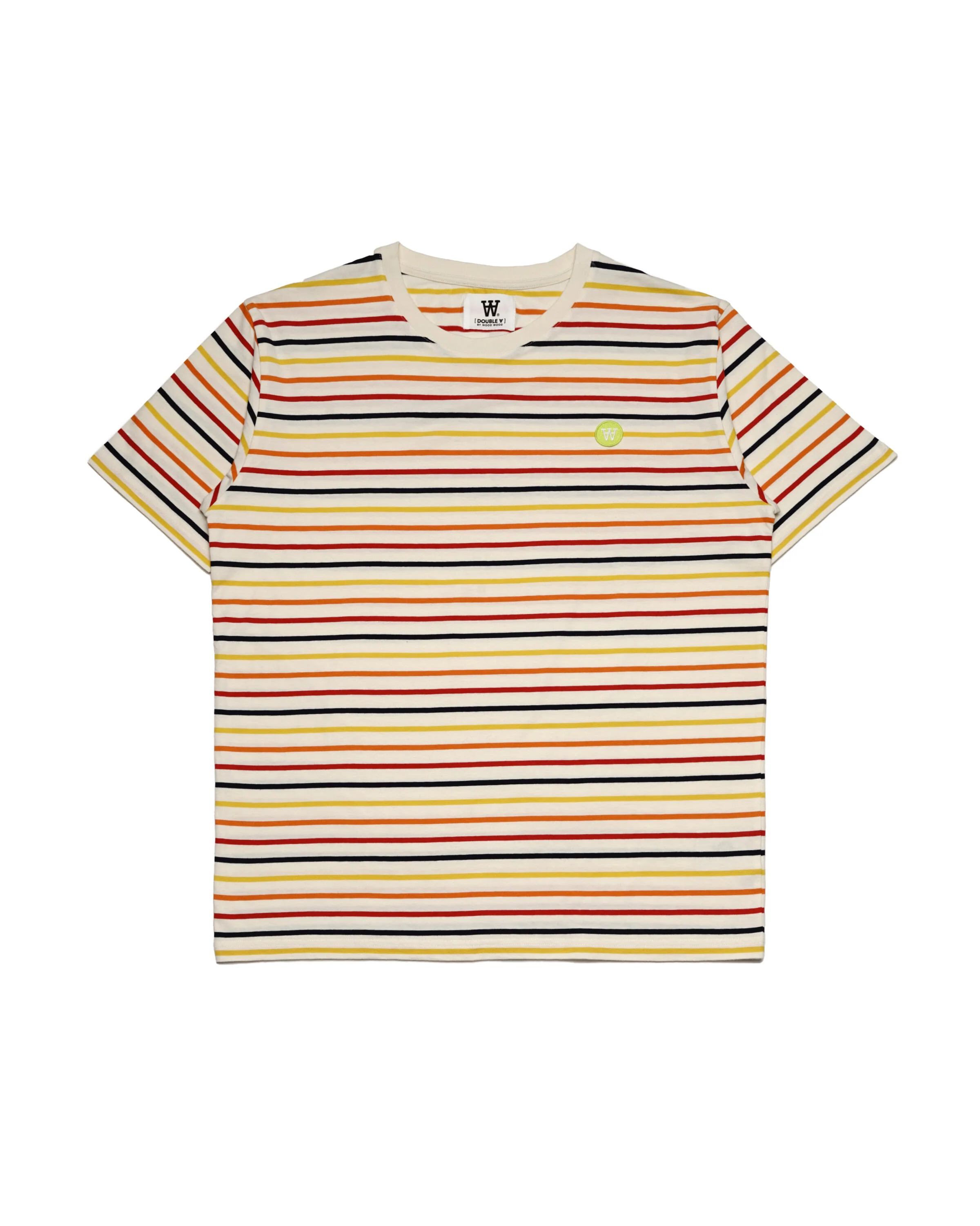 WOOD WOOD Ace stripe t-shirt