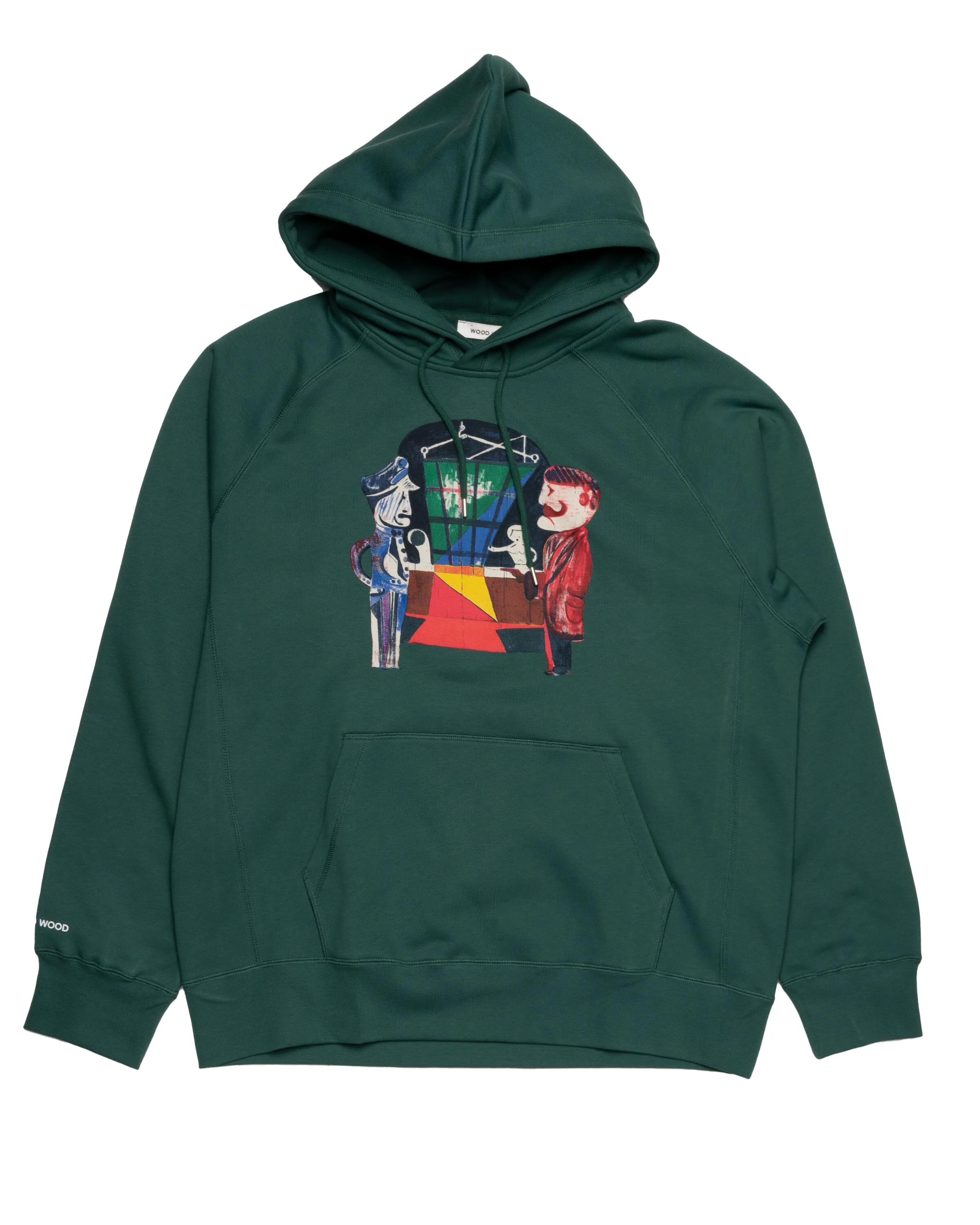 WOOD WOOD Fred Blind date hoodie