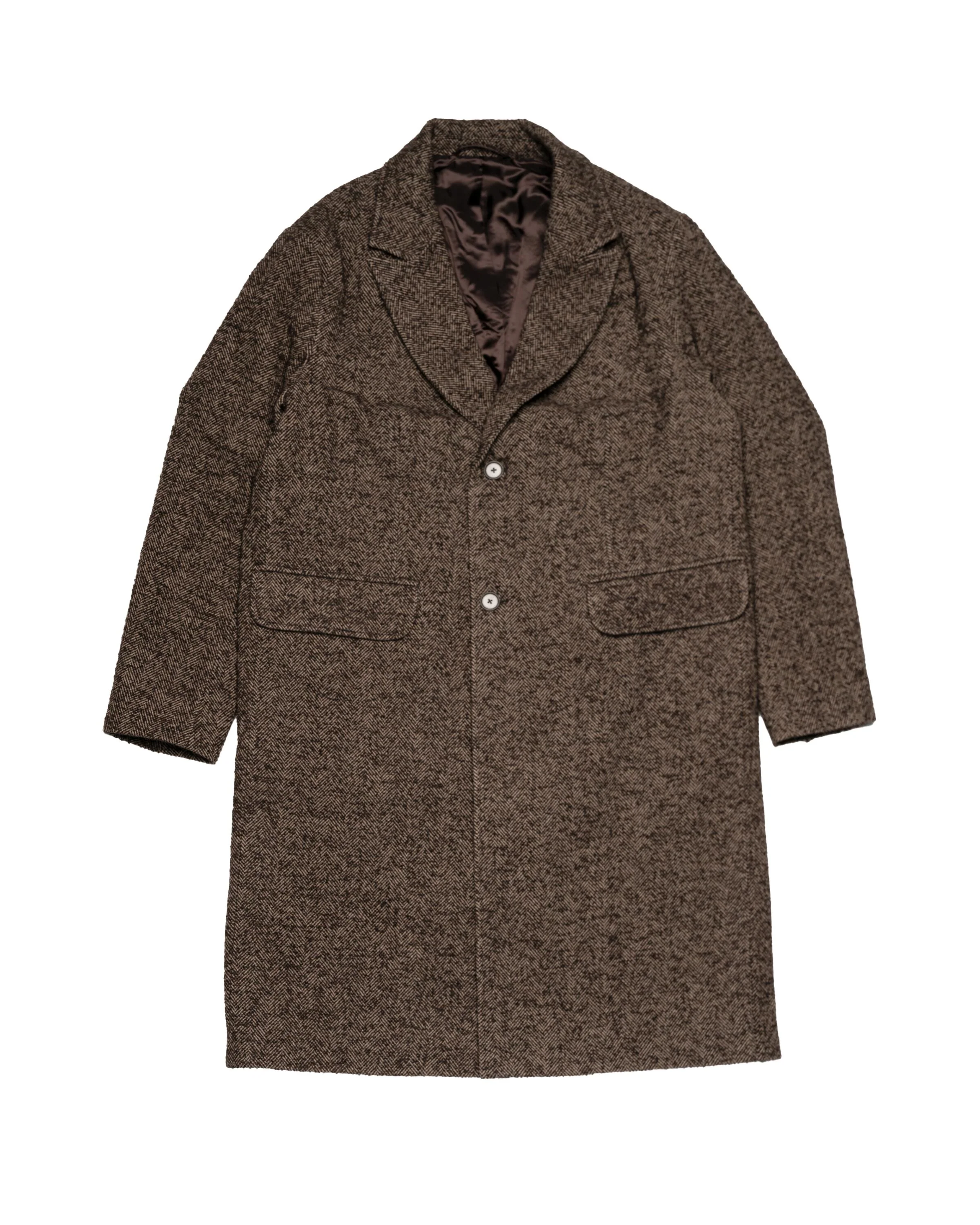 WOOD WOOD Joe herringbone coat